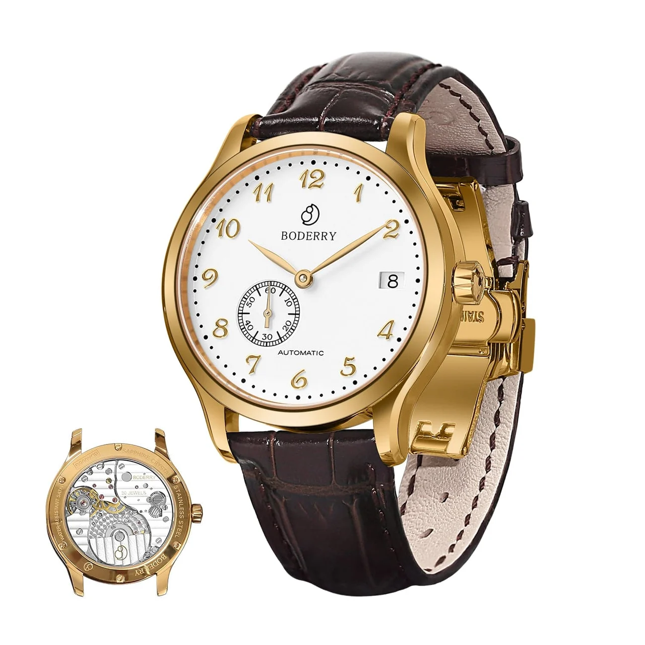 BODERRY Elite BDA006G002 40 mm kol saati