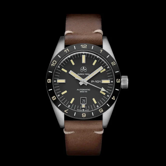 Ollech & Wajs Swiss Automatic P-101 Field Watch #OW-P-101 kol saati