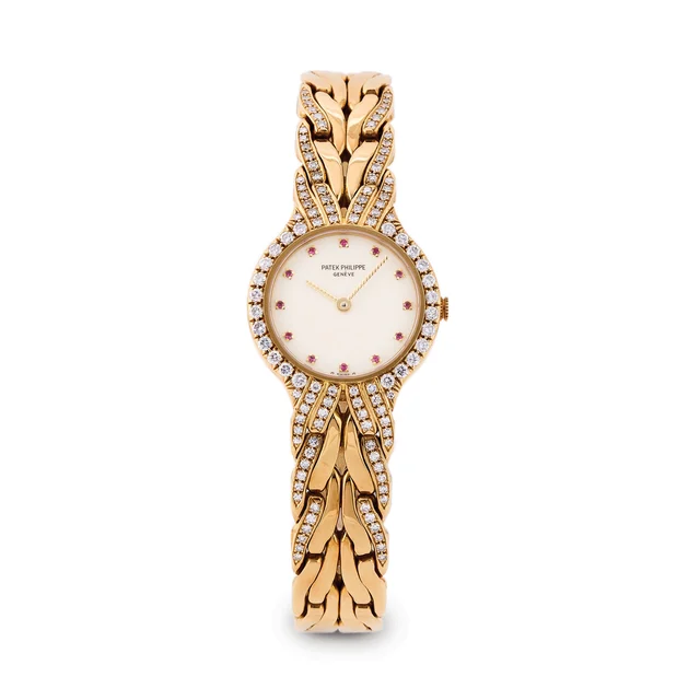 Patek Philippe PATEK PHILIPPE, REF. 4816/3, LA FLAMME, 18K YELLOW GOLD, DIAMOND AND RUBY k
