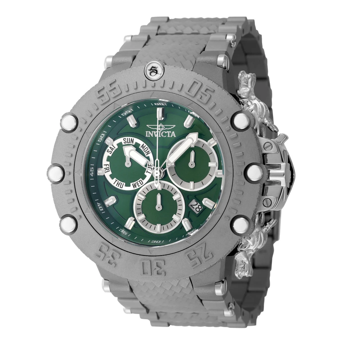 Invicta Subaqua Aegiron Swiss Ronda Z60 Caliber Watch - 52mm, Titanium (48192) 52 mm kol saati