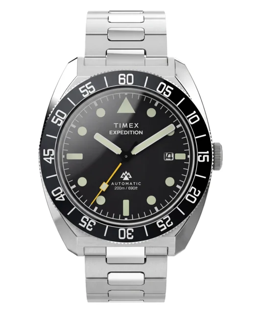 Timex Expedition® Pioneer Automatic 41mm Stainless Steel Bracelet Watch TW2Y87400VQ kol sa