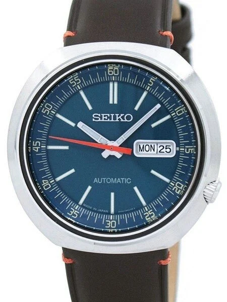 Seiko Scratch and Dent - Recraft Automatic 24-Jewel Watch with a 44mm Turtle-Style Case #S
