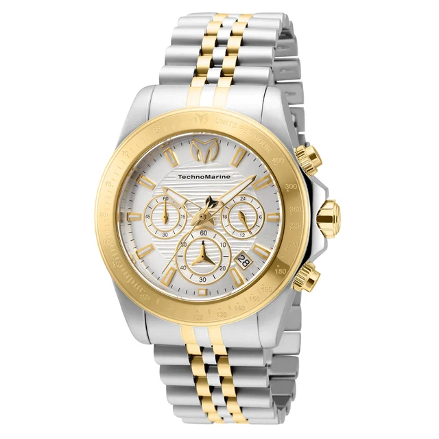 Invicta TechnoMarine Manta Ray Watch - 42mm, Steel, Gold (TM-219020) kol saati