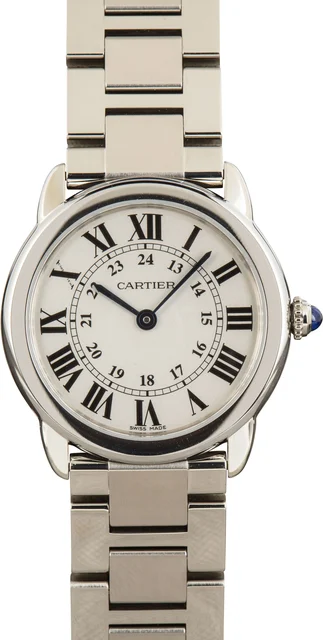 Cartier Ronde Solo De Steel W6701011 kol saati