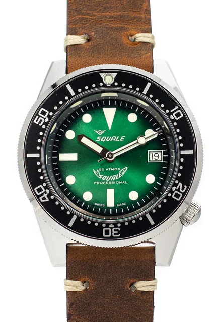 Squale Green Limited Squale 1521 Green Limited kol saati