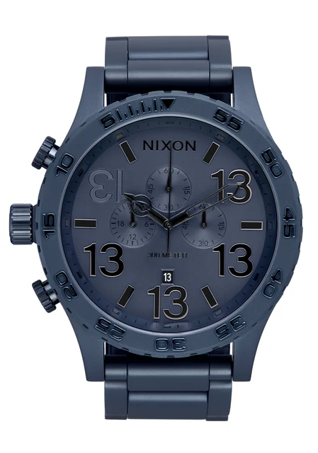 Nixon US Chrono Friday the 13th Edition - Matte Midnight / US A1473-5399-00 kol saati