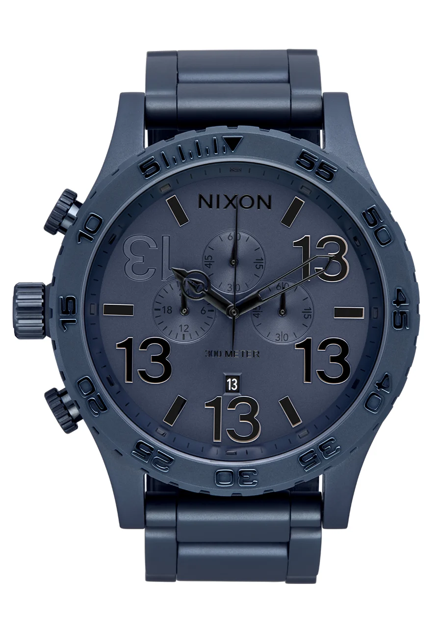 Nixon US Chrono Friday the 13th Edition - Matte Midnight / US A1473-5399-00 kol saati