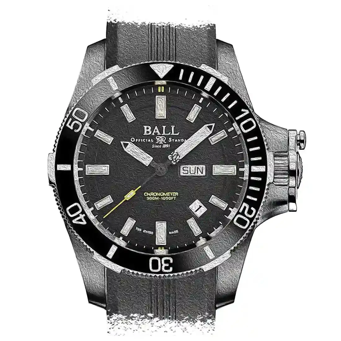 Ball Engineer Hydrocarbon 33609 42 mm kol saati