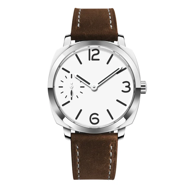 Tandorio Radiomir Watch 42mm Corgeut 6029 dress st3600 hand winding Sub Second sapphire gl