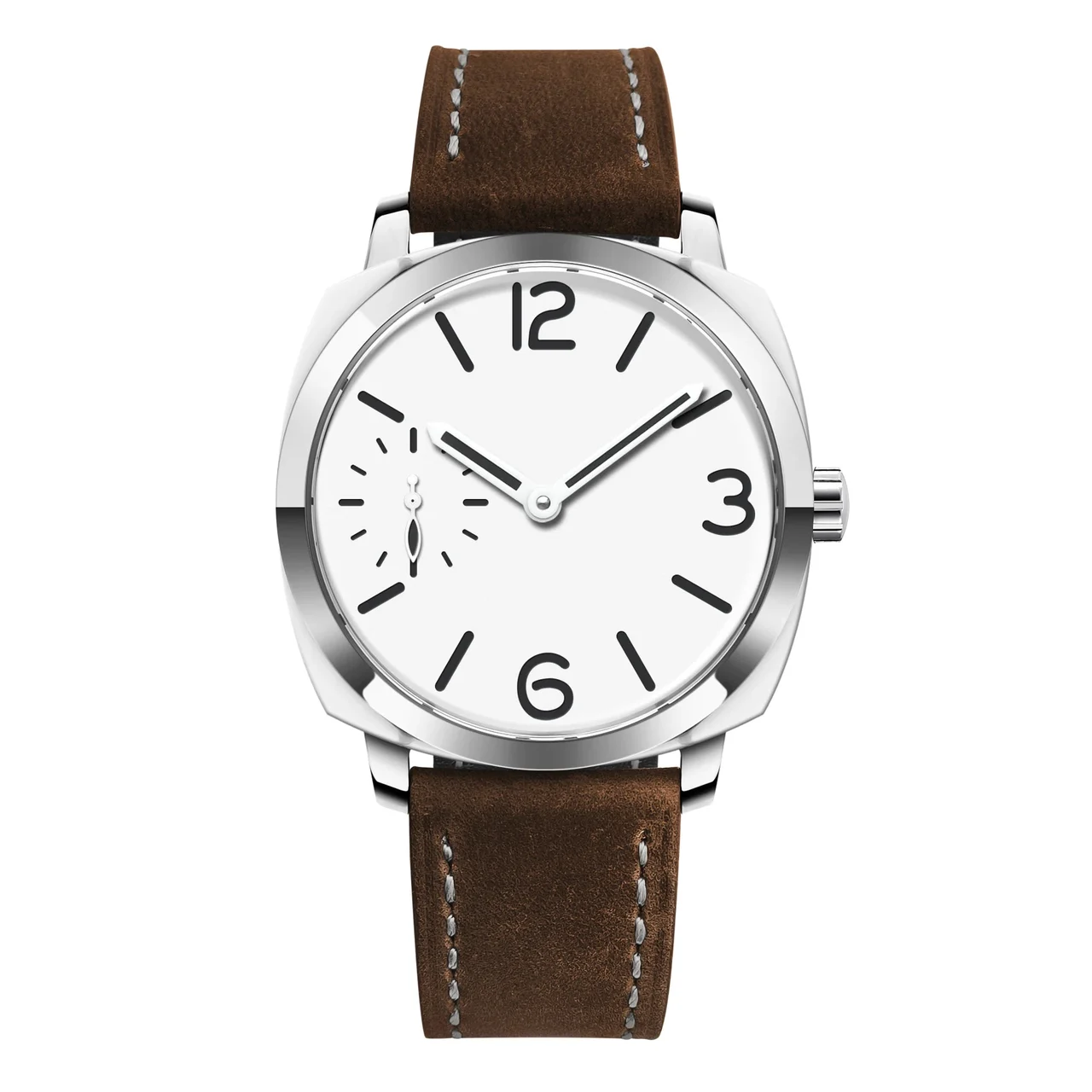 Tandorio Watches Radiomir Watch 42mm Corgeut 6029 dress st3600 hand winding Sub Second sapphire glass back 14:200000080#green 42 mm kol saati