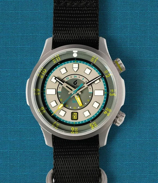 BOLDR Supply Co. BOLDR x Worn & Wound 3xt GMT Limited Edition Boldr-3xt-Gray kol saati