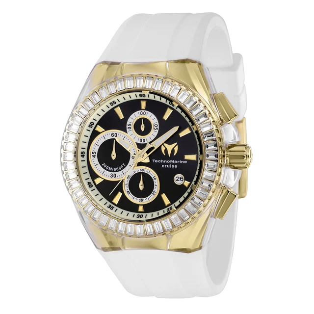 Technomarine Cruise Original Watch - 45mm, White (ZG-TM-121153) kol saati