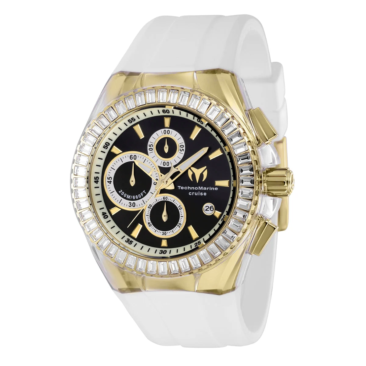 Technomarine Cruise Original Watch - 45mm, White (ZG-TM-121153) 45 mm kol saati