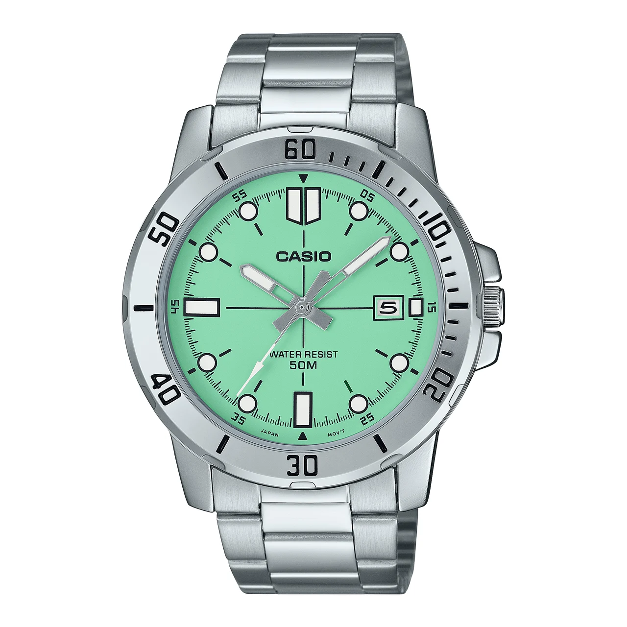 Casio MTPVD01D-3E1 49 mm kol saati