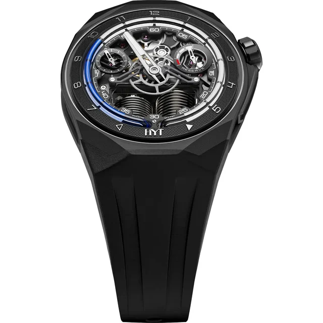 Hyt Titanium DLC Blue H03418-A kol saati