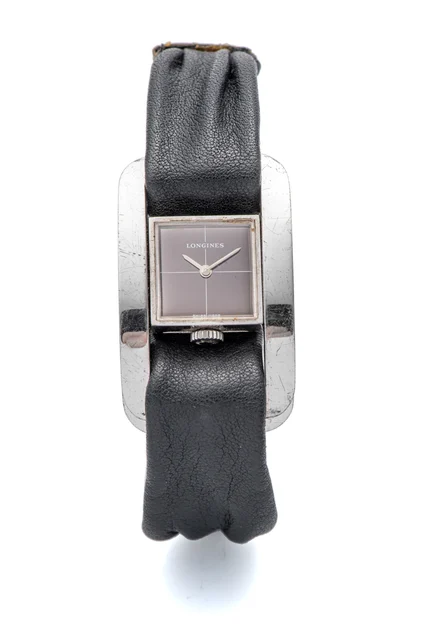 Longines Ref. 5046.5, calibre 817.4; “Serge Manzon” collection; rhodium-plated silver kol 