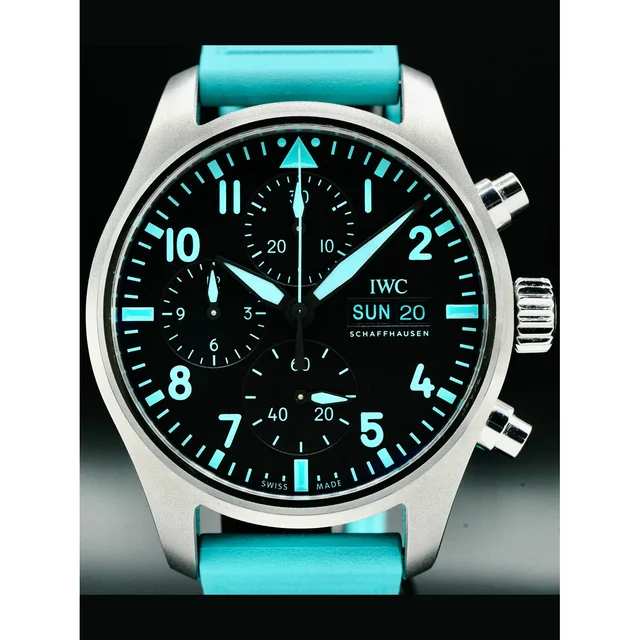 IWC Chronograph AMG Petronas Mercedes Edition Titanium IW388108 210000035397 kol saati
