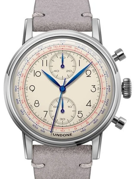 UNDONE Killy Two-Eye, MechaQuartz Chronograph with 60-Minute Stopwatch #Killy 40 mm kol saati