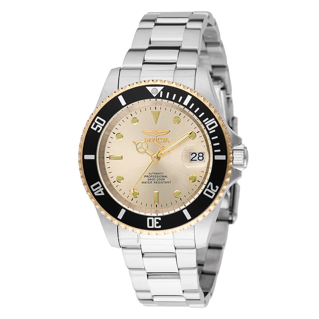 Invicta Pro Diver Aurivel Automatic Watch - 40mm. Steel (49317) kol saati