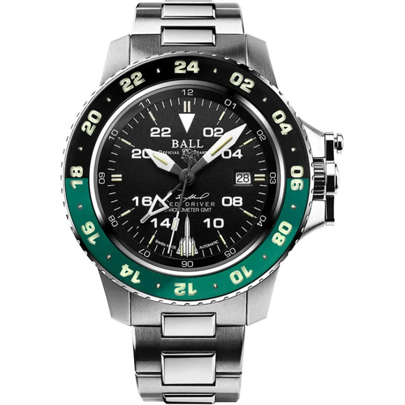 Ball Engineer Hydrocarbon AeroGMT Sled Driver 42mm DG2018C-S19C-BK 42 mm kol saati