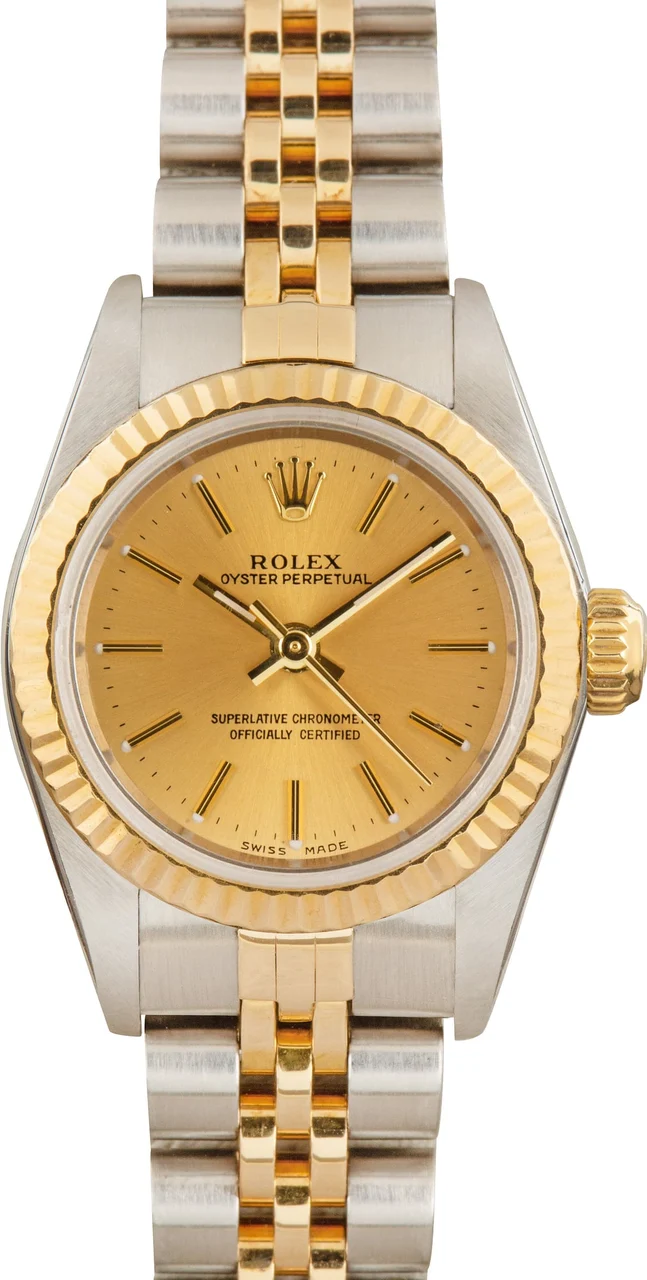 Rolex Diamond Oyster Perpetual 76193 24 mm kol saati