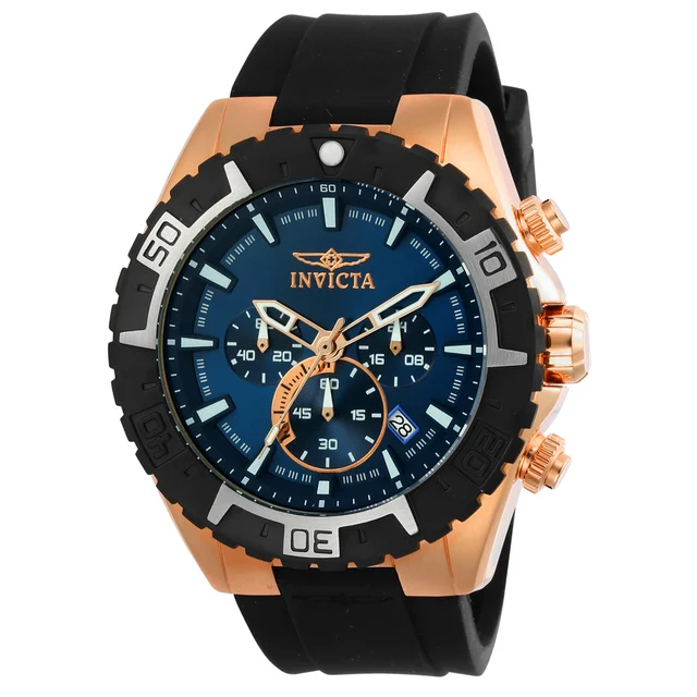 Invicta Aviator Propel Watch - 49mm. Black (22524) kol saati