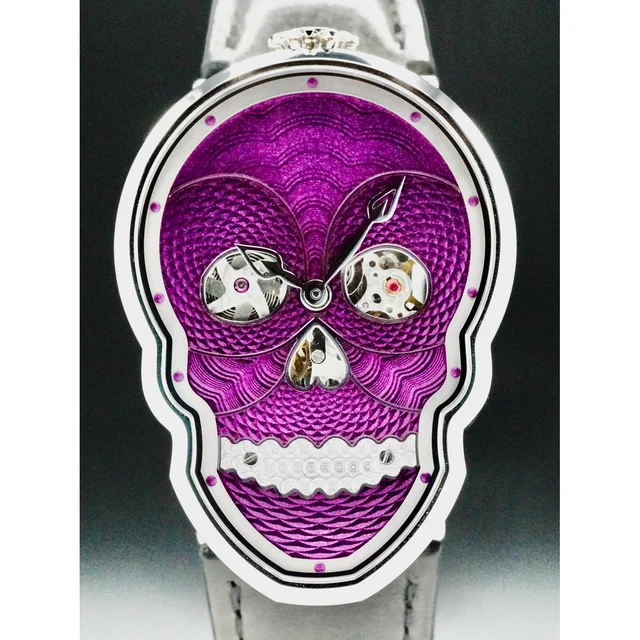 Fiona Krüger Petit Skull Purple FK-PS-009 kol saati