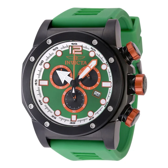 Invicta Sea Hunter Gen IV Watch - 52mm. Green (48981) kol saati