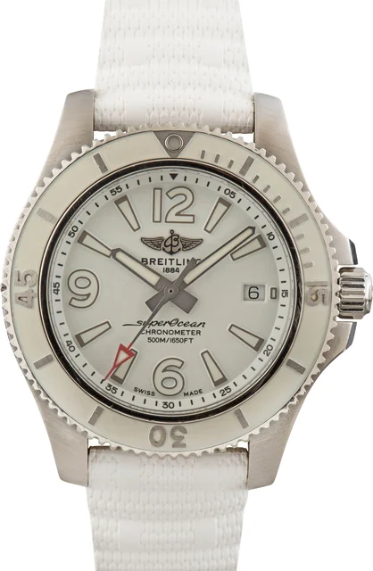 Breitling Superocean Automatic White Dial A17366D21A1S1 kol saati