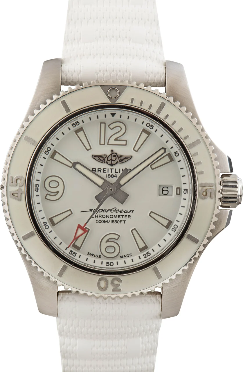 Breitling Superocean Automatic White Dial A17366D21A1S1 42 mm kol saati