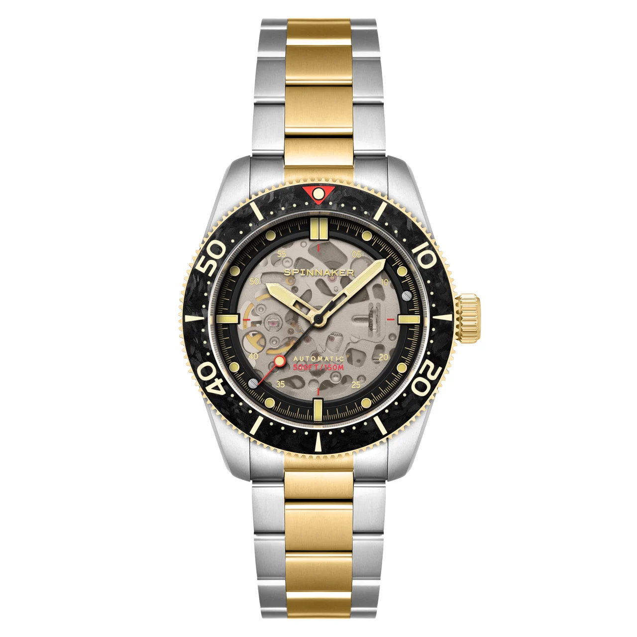 Croft 42 Skeleton Automatic Carbon Two Tone SP-5134-22 kol saati