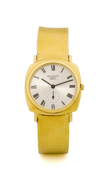 Patek Philippe PATEK PHILIPPE REF. 3525 YELLOW GOLD PERSONALIZED BY TIFFANY & CO. Very fin