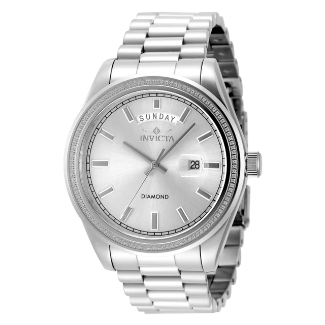 Invicta Elite Diamond 0.41 Carat Diamond Watch - 44mm, Steel (48759) kol saati