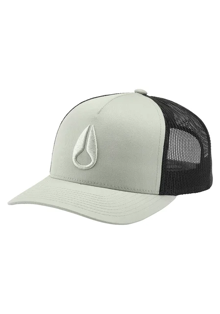 Nixon US Iconed Trucker Hat - Moss Mist / Black C1862-5179-00 kol saati