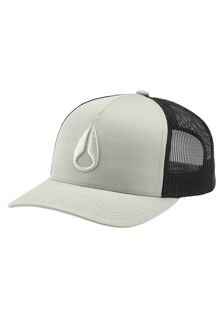 Nixon US Iconed Trucker Hat - Moss Mist / Black C1862-5179-00 kol saati