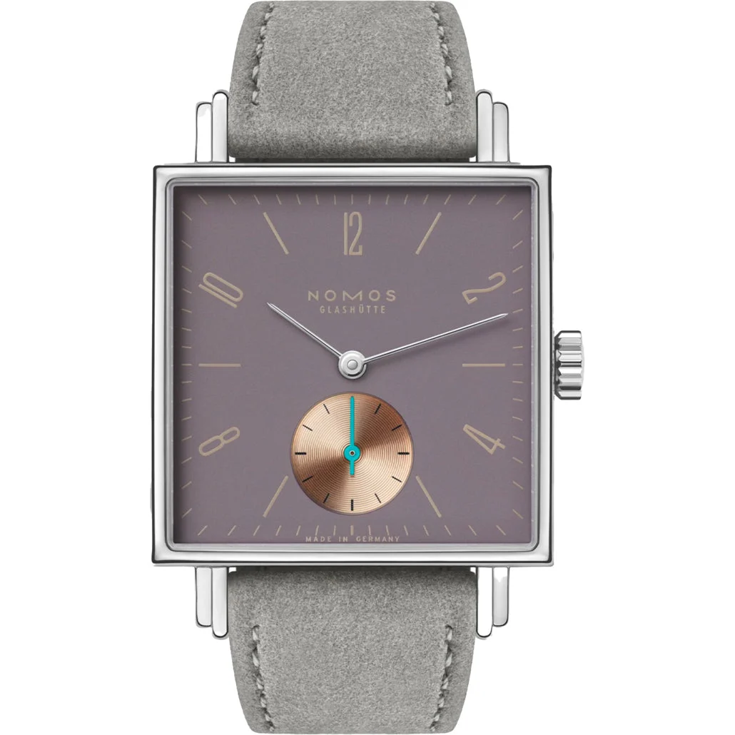 NOMOS Glashütte Tetra Die Fuchsteufelswilde Exhibition Caseback 475 kol saati