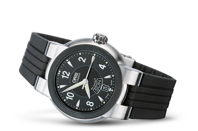 Oris Day Date 2000 01 635 7518 4464-07 4 24 14 kol saati