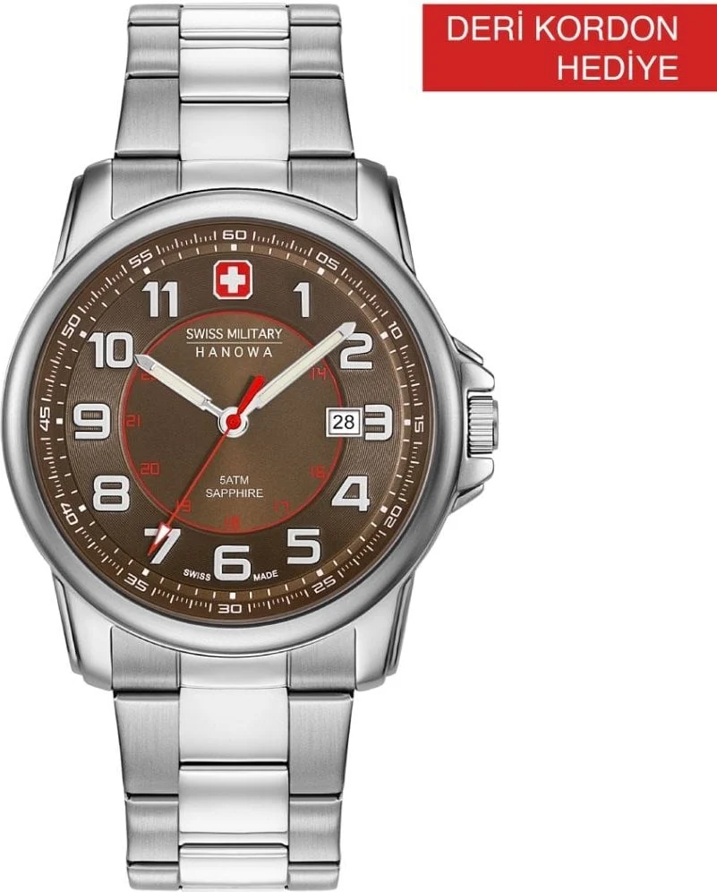 Swiss Military Hanowa 06-5330.04.005-SET 43 mm kol saati