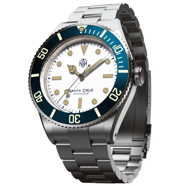 NTH Santa Cruz 300-Meter Hi-Beat Automatic Dive Watch with an AR Sapphire Crystal #WW- -SC