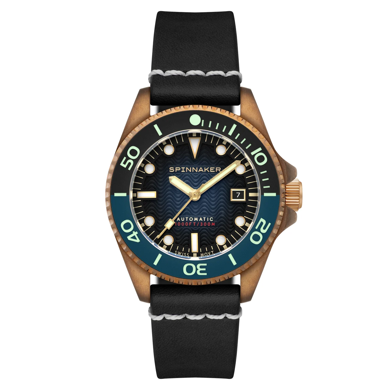 Tesei Bronze Swiss Automatic Midnight Blue SP-5060-0A kol saati