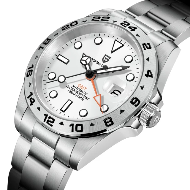 Pagani Design Gmt Ii NH34 14:200005100#White;200007763:201441035 kol saati