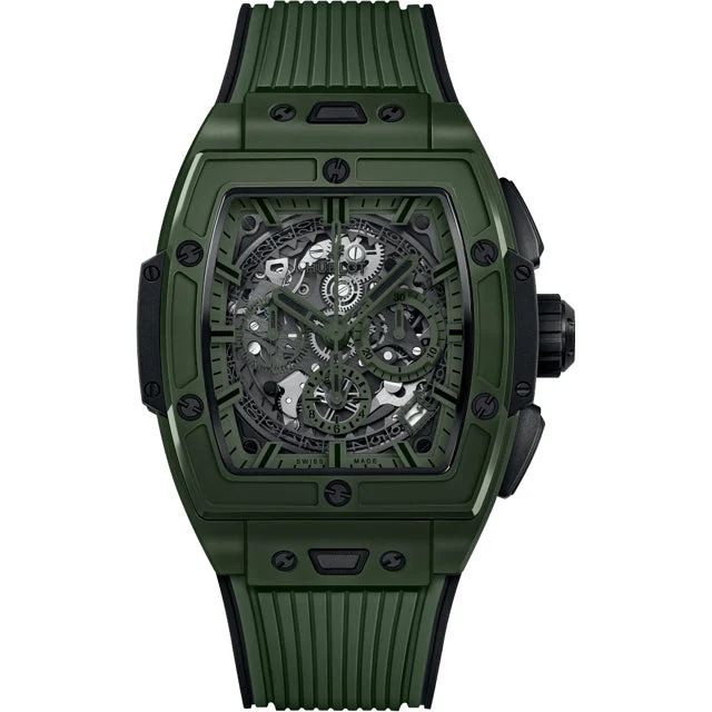 Hublot Spirit Of Big Bang Dark Green Ceramic 642.GX.5210.RX 42 mm kol saati