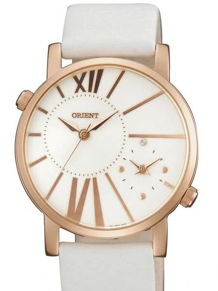 Orient Valentina Dual-Time Watch with Two Quartz Movements #UB8Y001W kol saati