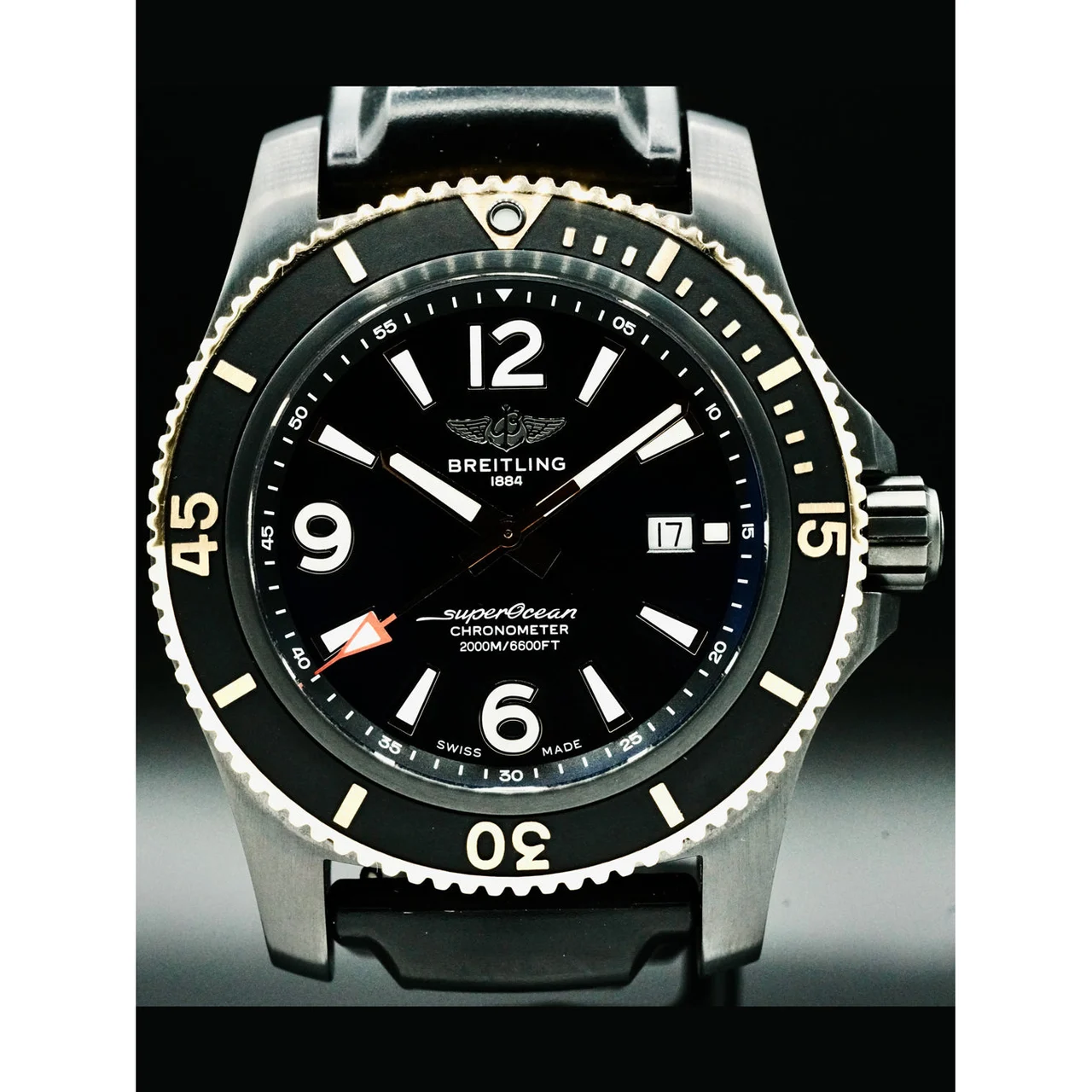 Breitling Superocean II UI7368 210000040090 46 mm kol saati