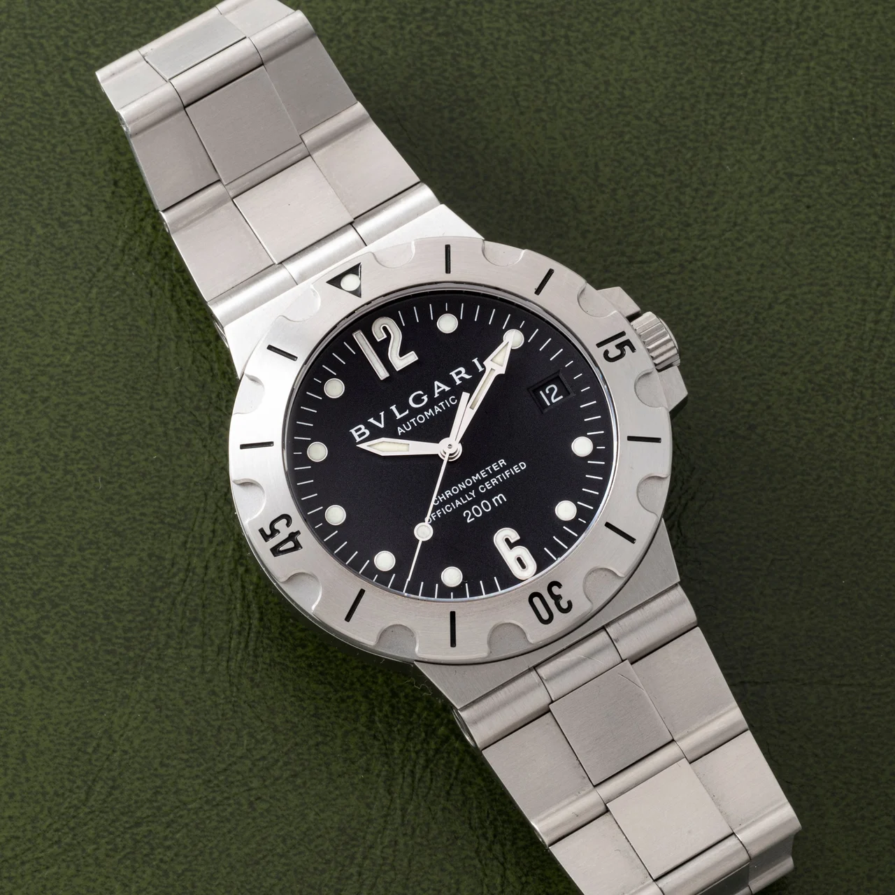 Bulgari Diagono 40992412 38 mm kol saati