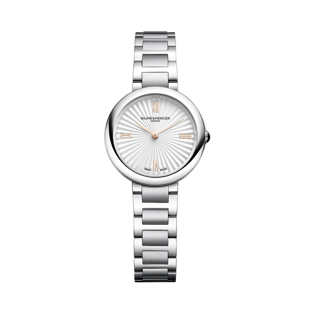 Baume Et Mercier Joia de Baume & Mercier 10848 Quartz 28mm - Silver on Bracelet M0A10848 k