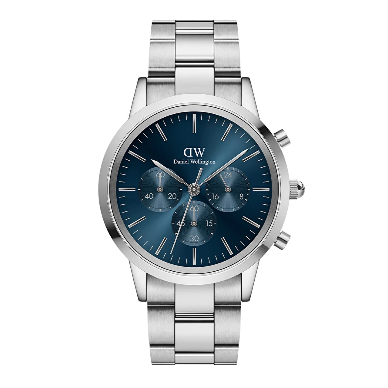 DANIEL WELLINGTON Iconic Chronograph Arctic S DW00600644 42 mm kol saati