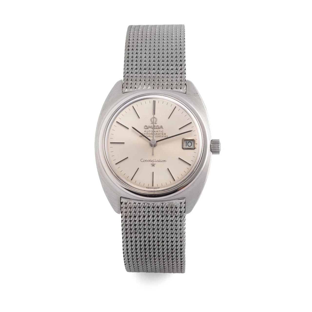 OMEGA OMEGA, REF. 168.009, CONSTELLATION, ORIGINAL BOX AND WARRANTY kol saati