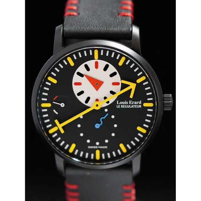 Louis Erard Excellence Regulator Limited Edition X Alain Silberstein 210009N32298 kol saat