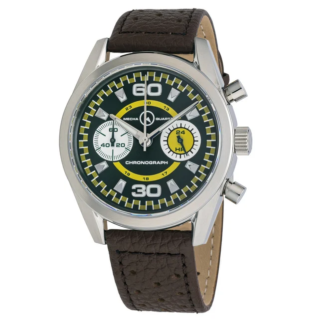 Islander DPA Mecha-Quartz Chronograph with Green Dial #ISL-221 kol saati